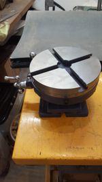 SCT 8" 200mm Rotary table with additional Cross slide movement milling  NEW