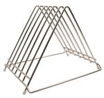 Cutting Chopping Board Rack Stand Catering 6 Slot Stainless Steel Heavy Duty
