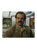 10x8" Stranger Things Print Signed by David Harbour 100% Authentic With COA
