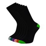 Mens Socks 6-12 Pairs Casual Work Sports Cotton Rich Sock Size UK 6-11