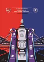 * 2020 FA CUP FINAL OFFICIAL PROGRAMME - ARSENAL v CHELSEA (1st August 2020) *