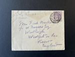 GB QV SG172 1900 1d Lilac Cover S.Africa Army PO 55 Boer War to Westgate Kent
