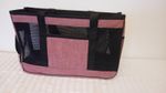 Pet Carrier Bag Case for Cat/Small Dog Travel  in Pink. Sm. L-50cm D-19cm H-29cm