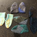 Hand knitted women's Slippers/Booties, Made In Aust Durable