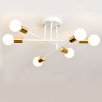 Modern LED Ceiling Light Bedroom Kitchen Lamp Pendant Sputnik Chandelier Fixture