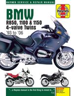 BMW R850, 1100 & 1150 4-valve Twins (1993-2006) Haynes Repair Manual