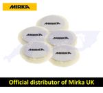 Mirka Polarshine 7990080111 Hook & Loop Lambs wool Polishing Pad 77mm 5 Pack