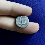 Scarce Vespasian Silver Denarius 69–70 AD Judaea Capta Rome Mint IVDAEA RIC 2
