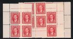 Canada #233 Very Fine Mint Plate #20 Match Set Of Four Corners