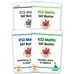 CGP Complete KS2 Maths SAT's Buster Workbook Bundle (Set #1) for year 6