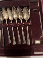 6 x Vintage Silver Plated Teaspoons/Coffee  Spoons  EPNS, 11 cm