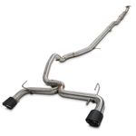 DIRENZA CAT BACK EXHAUST SYSTEM CARBON TIPS CATBACK FOR FIAT 500 ABARTH 1.4 08+