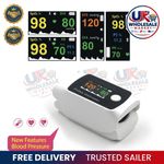 2 In 1 Small Digital Fingertip Pulse Oximeter and Blood Pressure Monitor