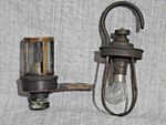Vintage, Nautical , Maritime, Brass Cage Light, Lamps , WW2-Great Porch  Light ?