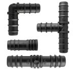 Soaker hose/porous/leaky pipe /irrigation 13/16mm matching connectors & fittings