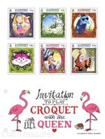 Alderney Stamps: "Alice in Wonderland-150th Anniversary" Presentation Pack 2015