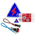 Cartek GT Solid State Battery Isolator Kit (With Red External Kill Button)
