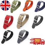 Nato Watch Strap Nylon Band Military Army Diver G10 MOD | 18mm 20mm 22 mm UK