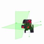 New leter Automatic Self Leveling 2 Line 5 Point 1V1H  Green Laser Level LT-303G