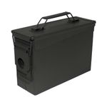 MAX New Repo Army Style Ammo Box Metal Small OD Green Range Airsoft