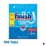 Finish Power Essential Dishwasher Tablets Lemon - 100 Tablets