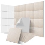 24-96x Self Adhesive Acoustic Foam Panels Studio Soundproofing Foam Tiles Pads