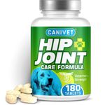 180 or 300 Turmeric Dog Joint Supplement Tablets pills for Stiff and older dogs