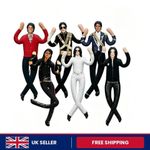 28cm Michael Jackson Posable Plush Doll Soft Toy Collectible Wire Arm Figure