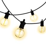 Outdoor String Lights featuring 25 LED Bulbs - USB Operated 12.5mtrs