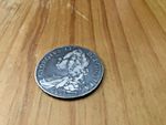 1745 George II Silver Halfcrown LIMA Coin