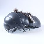 Black Pill Bug Dangomushi Marumaru Swing Mascot Keychain From Japan F/S