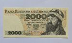 Poland banknote 2000 zlotych  1982 UNC