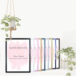 A2 A3 A4 A5 Black Thin Picture Frames White Poster Frames Photo Frame OAK WALNUT