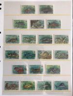 Kiribati - Fish / Fishes / Marine Life - set Estampilla - stamps - MNH**