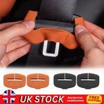 2x Car Seat Belt Buckle Clip Silicone Anti-Scratch Protector Cover NEW