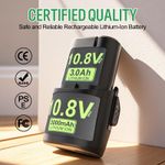 3Ah For Stihl Battery AS2 Replacement Battery GTA 26 HSA26/SEA20/FSA30/HSA40