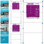 2 3 4 FOLD CLOTHES DRYER AIRER FOLDABLE LAUNDRY RACK WASHING LINE DRYING HORSE