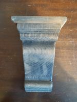 vintage decorative wooden single shelf support 