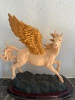 Pegasus Mythical Creature Ornament Figurine Winged Horse with Cloud Base