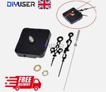 1 Set Clock Mechanism Replacement Battery Operated Clock Movement And Long Hand