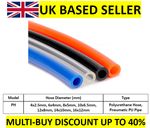POLYURETHANE FLEXIBLE TUBING PNEUMATIC PU PIPE TUBE HOSE - AIR, WATER, 4 TO 16MM