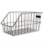 Bike Basket Adie Metal Rear Tray Luggage Shopping Carrier Basketpacking Black