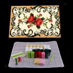 Latch Hook Kits With Basic Tools Fit For Manual Rug Cushion Making UK