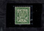 TRANSVAAL 1872-74 SG 28 1S Green Thin Roulette Perf 15 1/2-16 MOG GEM CV L250+