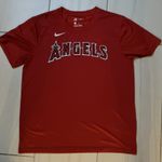 NIKE Shohei MLB Angels Shirt Mens L Red Baseball The Nike Tee Large