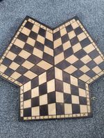 Chess Board Only For Three Players Ideally Designed For Family