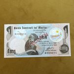 MALTA £1 note 1967  specimen note