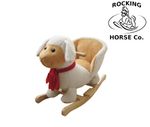 NEW Plush LAMB Rocking Chair Animals Sheep on Wooden Rockers with Sound Effects