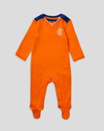 Official Glasgow Rangers FC Orange Baby Sleeper suit aged 3-6 months BNWT