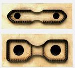 Japan Steel Blade Die Cut  Bag Strap Mold Leather Craft Template Cutter